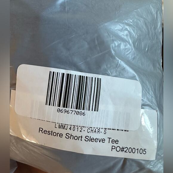 Lahgo Lunya Restore Short Sleeve Pajama T-Shirt - Grey | Small | S - Picture 7 of 8